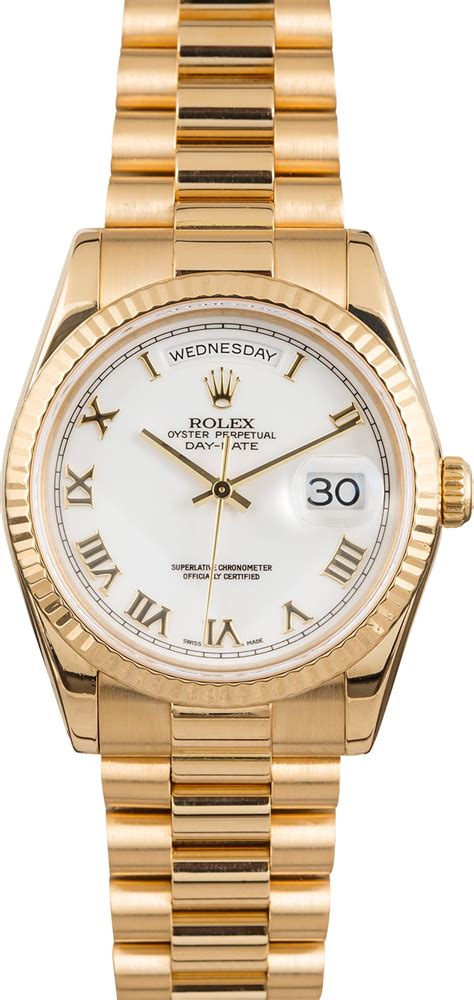 rolex 118 235|rolex day date president 118238.